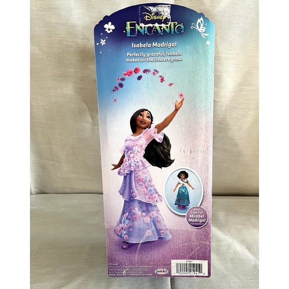 Encanto Isabela Madrigal Fashion‎ Doll Disney New in Box - Picture 4 of 4